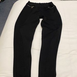 ZARA Leggings, black, Large
